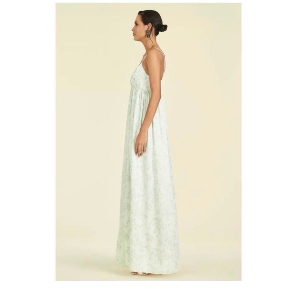 Sachin & Babi Jessica Jade Rose Watercolor Floral Gown size 6 (NEW) - Picture 2 of 7